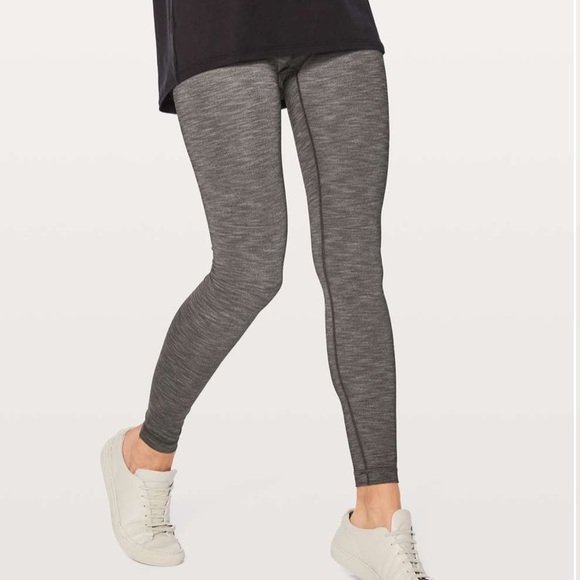 lululemon athletica Pants - LULULEMON WUNDER UNDER HI-RISE TIGHT FULL ON LUXTREME 28” HEATHERED BLACK 4